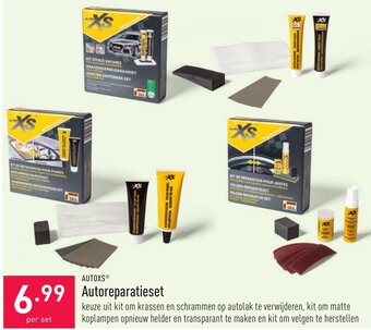 ALDI Autoxs Autoreparatieset aanbieding