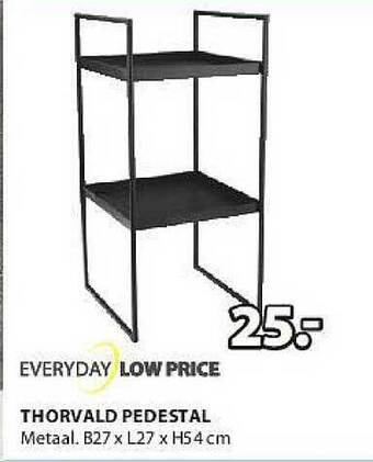 Jysk Thorvald Pedestal aanbieding