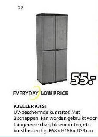Jysk Kjeller Kast aanbieding