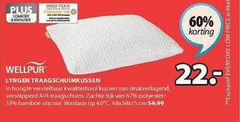Jysk Lyngen Traagschuimkussen aanbieding