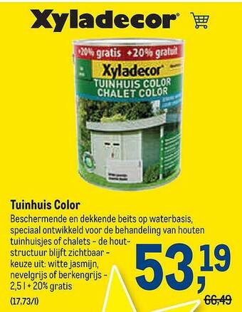 Tuinhuis Color