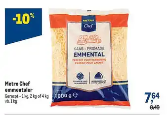 Makro Emmentaler aanbieding
