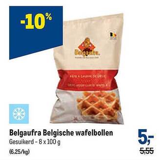 Belgaufra Belgische Wafelbollen