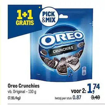 Makro Oreo Crunchies aanbieding