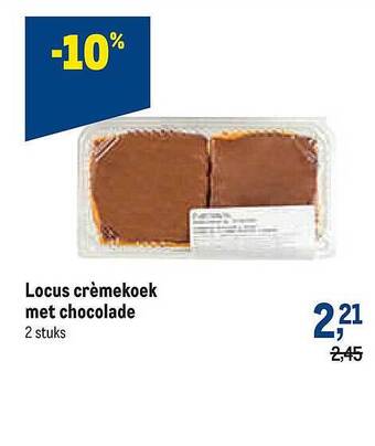 Locus Crèmekoek Met Chocolade