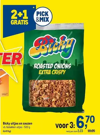 Bicky Uitjes En Sauzen
