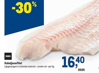 Makro Kabeljauwfilet aanbieding