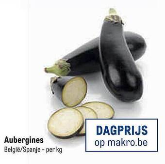 Makro Aubergines aanbieding