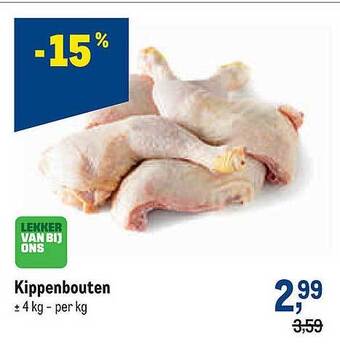 Makro Kippenbouten aanbieding