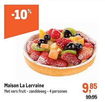Makro Maison La Lorraine aanbieding