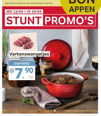 Bon Ap Varkenswangetjes aanbieding