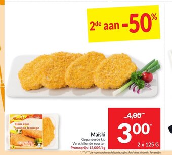 Intermarché Maiski 2 x 125 g aanbieding