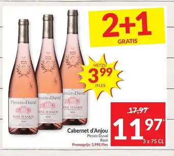 Intermarché Cabernet d'Anjou Plessis-Duval aanbieding