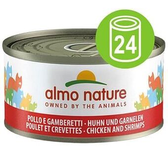 Zooplus Almo Nature voordeelpakket kattenvoer 24 x 70 g - Kitten Kip aanbieding