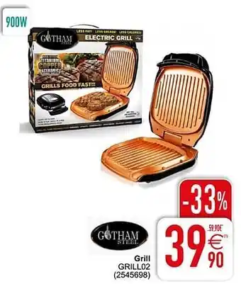Cora Gotham grill grill02 aanbieding