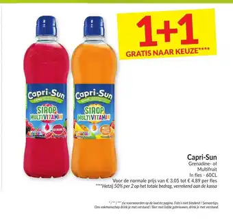 Capri-Sun in fles 60 cl
