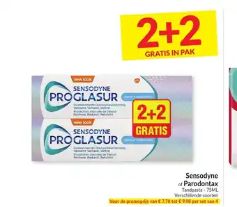 Intermarché Sensodyne of Parodontax Tandpasta - 75 ml aanbieding