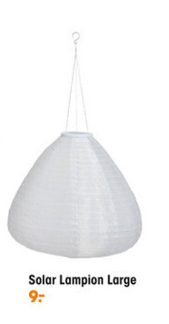 Kwantum Solar lampion large aanbieding