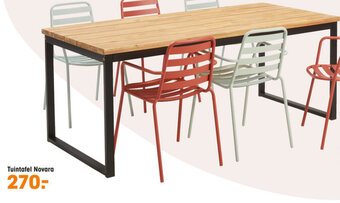 Kwantum Tuintafel novara aanbieding