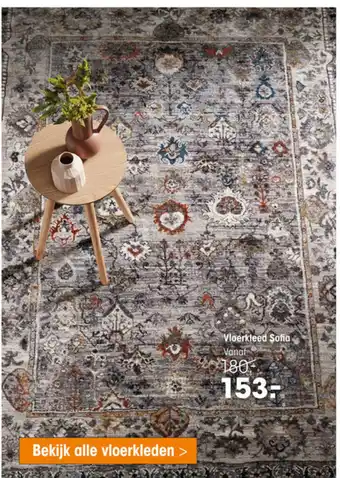 Kwantum Vloerkleed sofia aanbieding