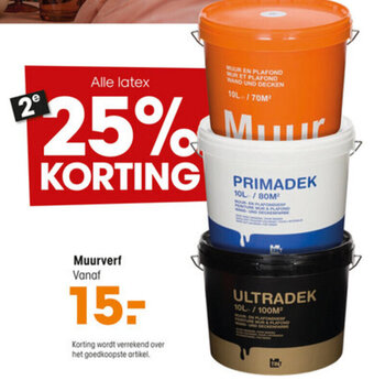 Kwantum Muurverf aanbieding