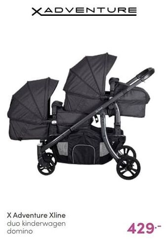 Baby & Tiener X adventure xline duo kinderwagen domino aanbieding