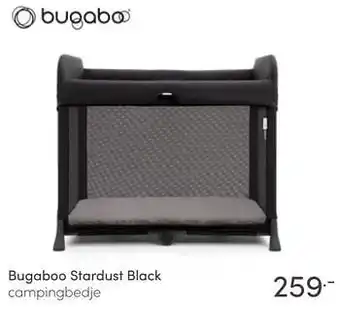 Bugaboo stardust black campingbedje