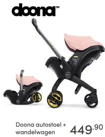 Baby & Tiener Doona autostoel + wandelwagen aanbieding