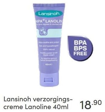 Lansinoh verzorgingscreme lanoline