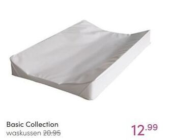 Baby & Tiener Basic collection waskussen aanbieding
