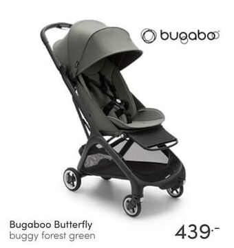 Baby & Tiener Bugaboo butterfly buggy forest green aanbieding