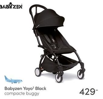 Baby & Tiener Babyzen yoyo2 black compacte buggy aanbieding