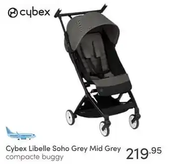 Baby & Tiener Cybex libelle soho grey mid grey compacte buggy aanbieding