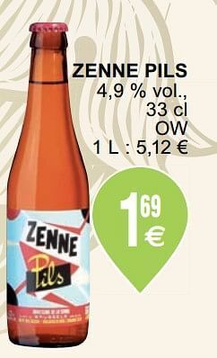Cora Zenne pils aanbieding