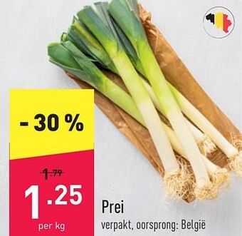 ALDI Prei aanbieding