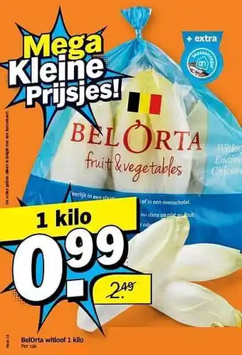 Albert Heijn Belorta witloof aanbieding