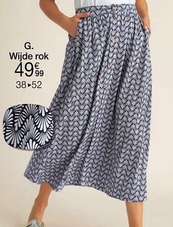 Damart Wijde rok aanbieding