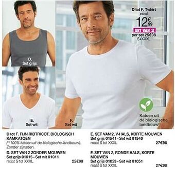 Damart T-shirt aanbieding