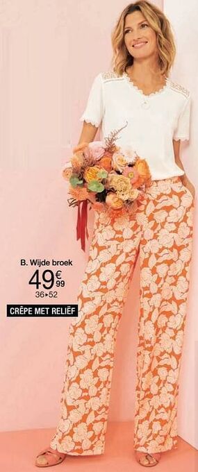 Damart Wijde broek aanbieding