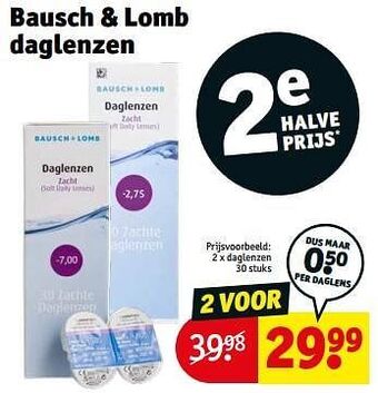 Kruidvat Daglenzen aanbieding
