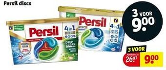 Kruidvat Persil discs aanbieding