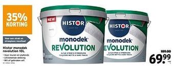 GAMMA Histor monodek revolution aanbieding