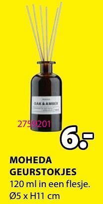 Jysk Moheda geurstokjes aanbieding
