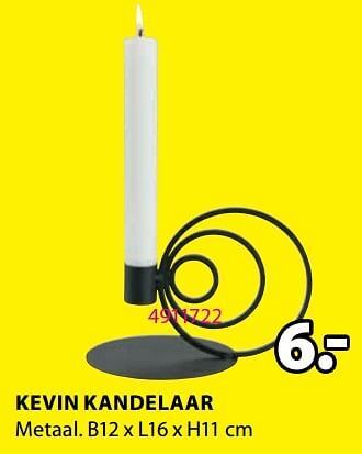 Jysk Kevin kandelaar aanbieding