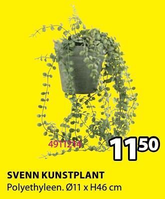 Jysk Svenn kunstplant aanbieding