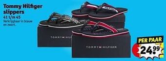 Kruidvat Tommy hilfiger slippers aanbieding