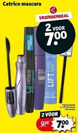 Kruidvat Lift up volume lift mascara aanbieding