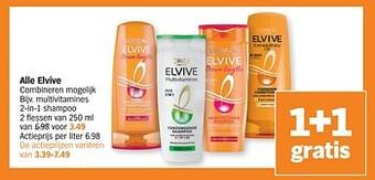 Albert Heijn Multivitamines 2-in-1 shampoo aanbieding