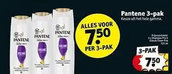 Kruidvat Shampoo pro-v classic clean trio aanbieding