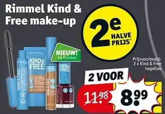 Kruidvat Kind + free nagellak aanbieding